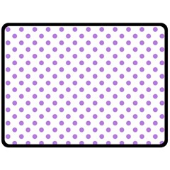 Polka Dots 80 x60  Blanket Back