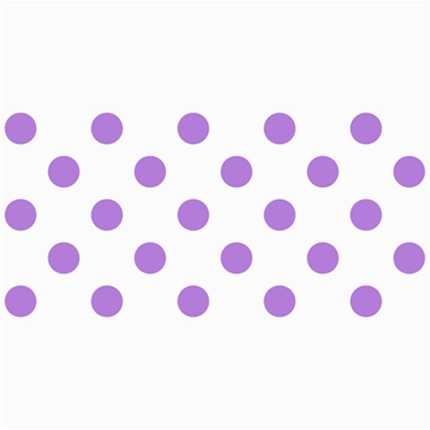 Polka Dots 8 x4  Photo Card - 1