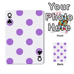 Queen Polka Dots Front - SpadeQ