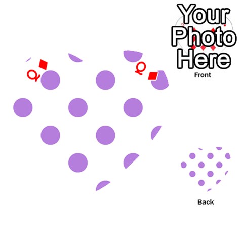 Queen Polka Dots Front - DiamondQ