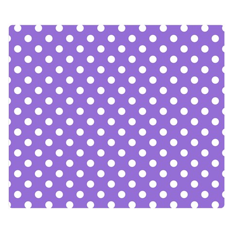 Polka Dots 50 x40  Blanket Front
