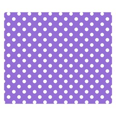 Polka Dots 50 x40  Blanket Back