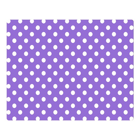 Polka Dots 80 x60  Blanket Front