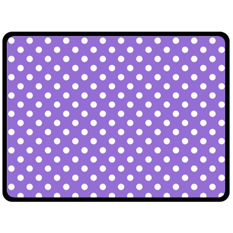 Polka Dots 80 x60  Blanket Front