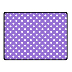 Polka Dots 45 x34  Blanket Back
