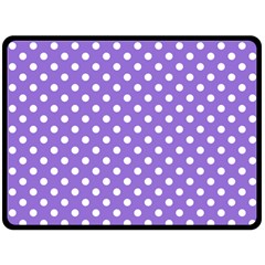 Polka Dots 80 x60  Blanket Back