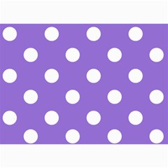 Polka Dots 7 x5  Photo Card - 2