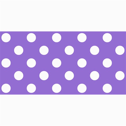Polka Dots 8 x4  Photo Card - 1
