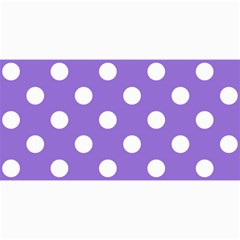 Polka Dots 8 x4  Photo Card - 10