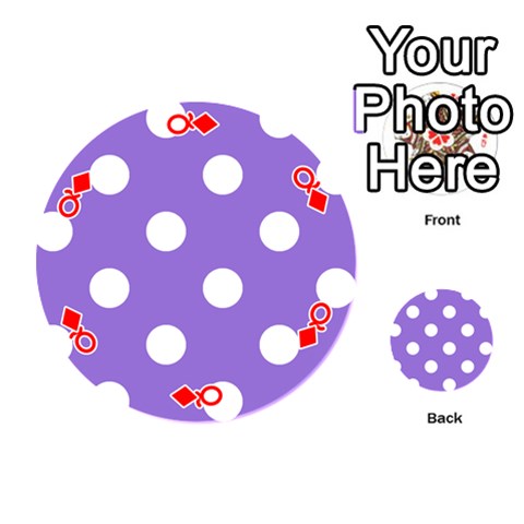 Queen Polka Dots Front - DiamondQ