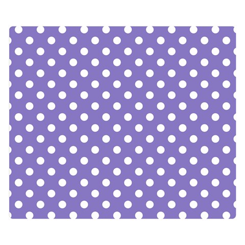 Polka Dots 50 x40  Blanket Front