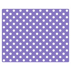 Polka Dots 60 x50  Blanket Back