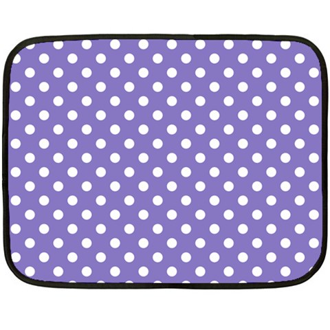 Polka Dots 35 x27  Blanket Front