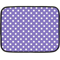 Polka Dots 35 x27  Blanket Back