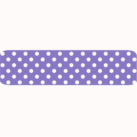 Polka Dots 32 x8.5  Bar Mat