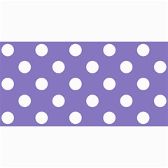Polka Dots 8 x4  Photo Card - 2