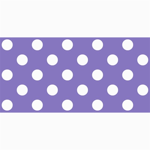 Polka Dots 8 x4  Photo Card - 8