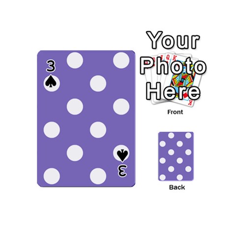 Polka Dots Front - Spade3