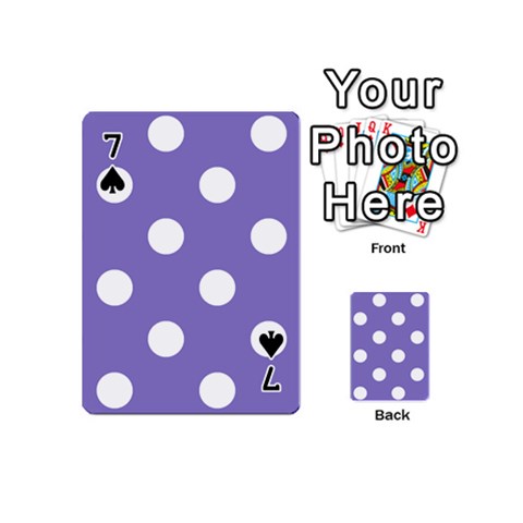 Polka Dots Front - Spade7