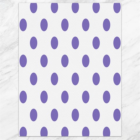 Polka Dots 17.8 x23.08  Canvas - 1