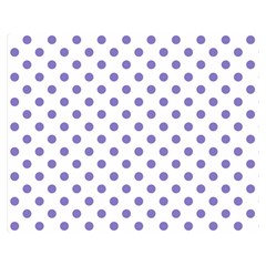 Polka Dots 60 x50  Blanket Back