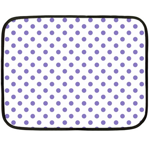 Polka Dots 35 x27  Blanket Front