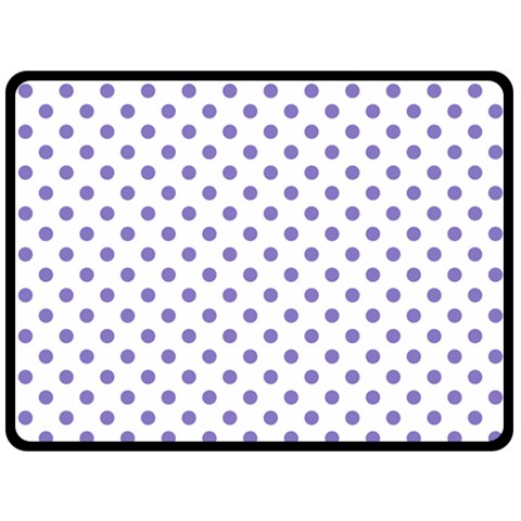Polka Dots 80 x60  Blanket Front