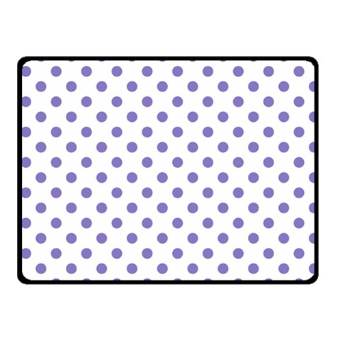Polka Dots 50 x40  Blanket Front