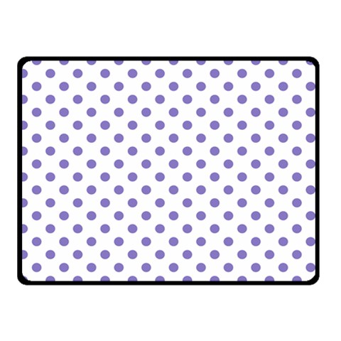 Polka Dots 45 x34  Blanket Front
