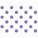 Polka Dots - Ube Violet on White 5  x 7  Photo Cards