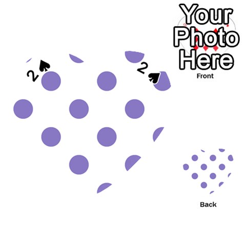 Polka Dots Front - Spade2