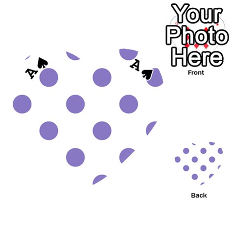 Ace Polka Dots Front - SpadeA