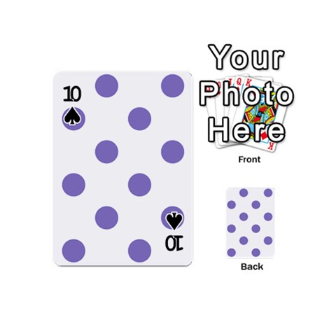 Polka Dots Front - Spade10