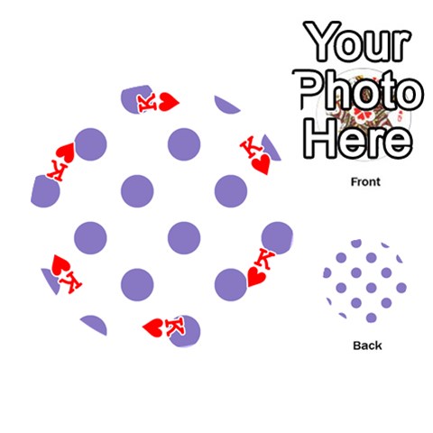 King Polka Dots Front - HeartK