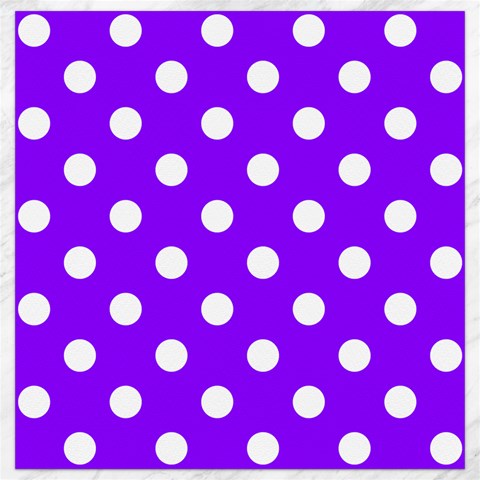 Polka Dots 11.4 x11.56  Canvas - 1