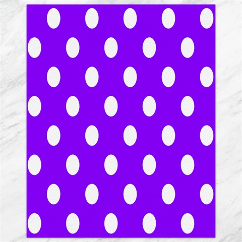 Polka Dots 15.75 x19.29  Canvas - 1