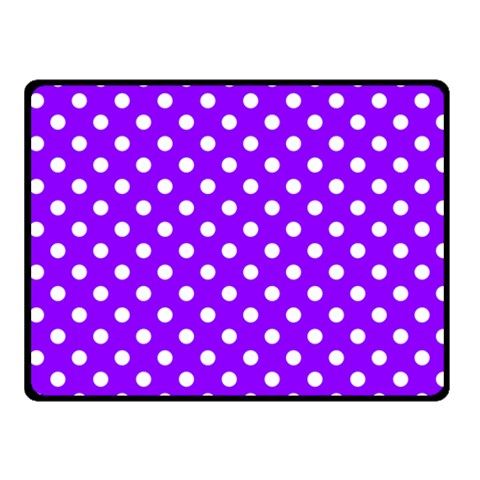 Polka Dots 50 x40  Blanket Front