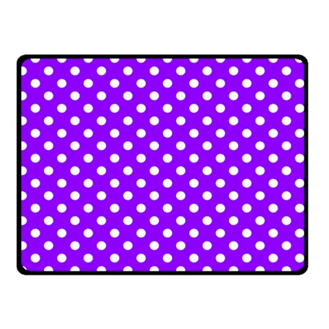 Polka Dots 45 x34  Blanket Front