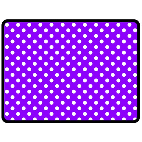 Polka Dots 80 x60  Blanket Back