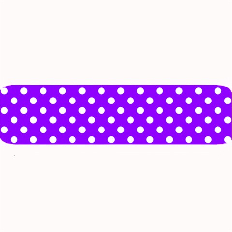 Polka Dots 32 x8.5  Bar Mat