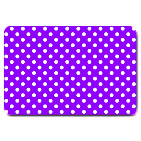 Polka Dots 30 x20  Door Mat