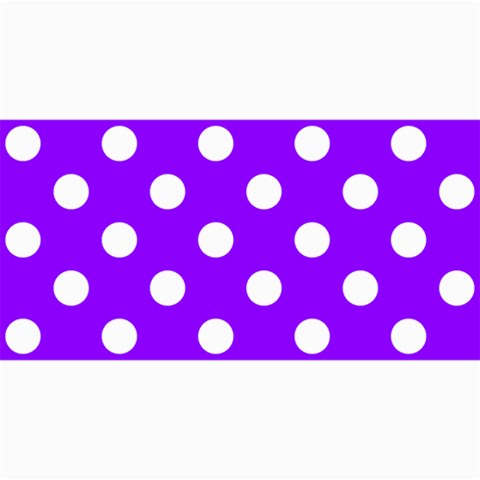 Polka Dots 8 x4  Photo Card - 3