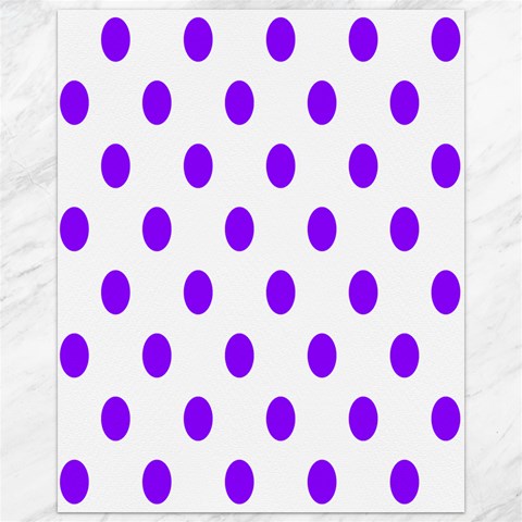 Polka Dots 15.75 x19.29  Canvas - 1