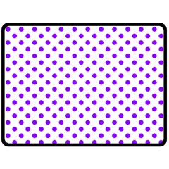 Polka Dots 80 x60  Blanket Back