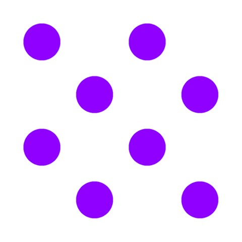 Polka Dots 3.75 x3.75  Memopad