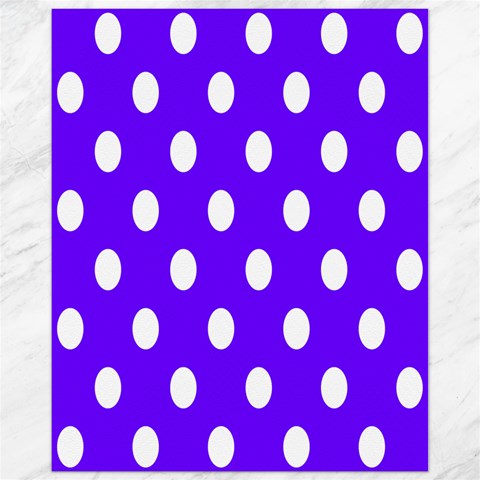 Polka Dots 10.95 x13.48  Canvas - 1
