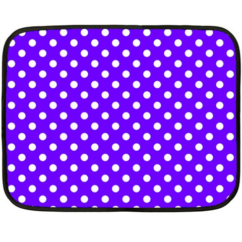 Polka Dots 35 x27  Blanket Front