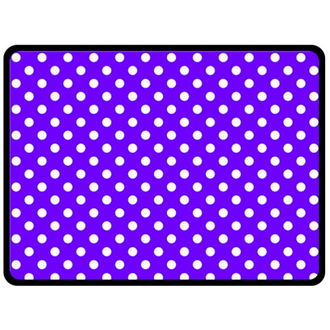 Polka Dots 80 x60  Blanket Front