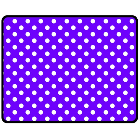 Polka Dots 60 x50  Blanket Front