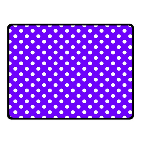 Polka Dots 45 x34  Blanket Front